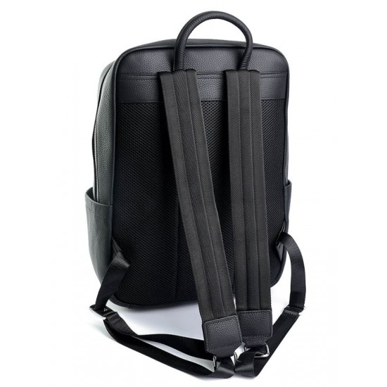 Чоловічий рюкзак з натуральної шкіри LARGONI 23131 чорний