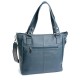 Жіноча сумка з натуральної шкіри LARGONI 6003 синій