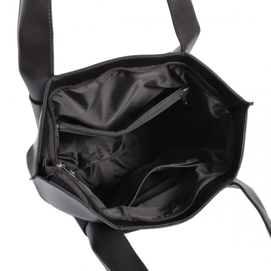Жіноча модельна сумка з натуральной замші LUCHERINO 729 чорний
