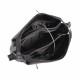Женская кросс-боди сумочка на три отделения LUCHERINO 813 черный