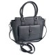 Женская сумка из натуральной кожи LARGONI 5558 черный