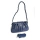 Женская сумочка из натуральной кожи LARGONI 5001 синий