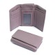 Жіночий гаманець з натуральної шкіри на магнітах LARGONI 008 пурпурний