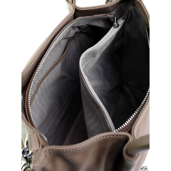 Женская сумка из натуральной кожи LARGONI 2027-9 хаки