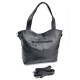 Жіноча сумка з натуральної шкіри LARGONI 80205 чорний