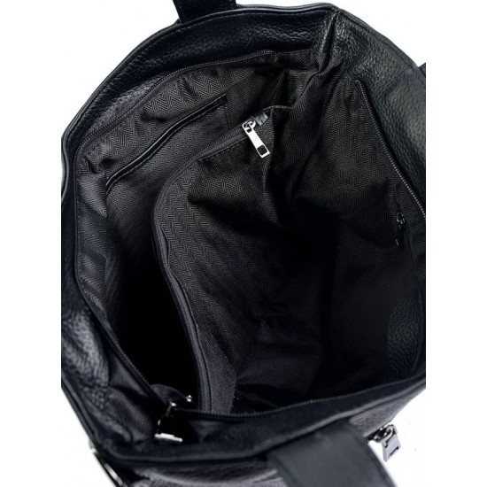 Жіноча сумка з натуральної шкіри LARGONI 80205 чорний