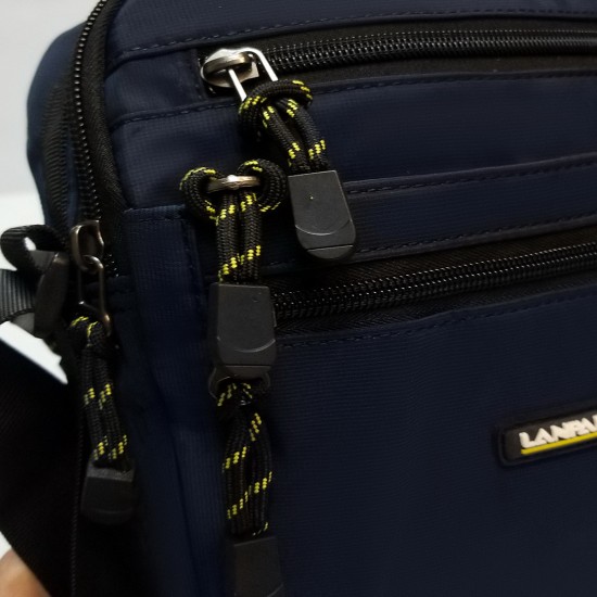 Чоловіча сумка на плече Lanpad 53261 синій