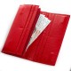 Шкіряний жіночий гаманець на магнітах dr.Bond Classic W502 червоний