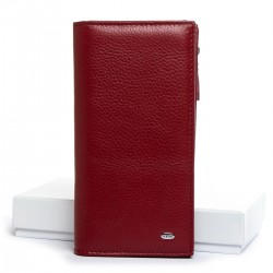 Женский кожаный кошелек dr.Bond Classic WMB-3M винный Женский кожаный кошелек dr.Bond Classic WMB-3M винный