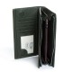 Жіночий шкіряний гаманець dr.Bond Classic WMB-3M темно-зелений