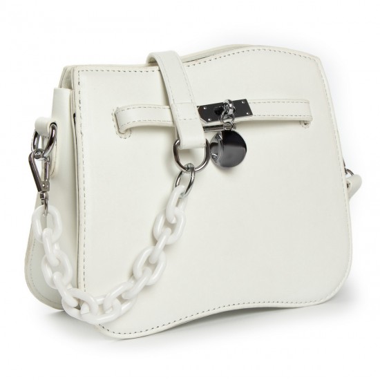 Женская сумочка-клатч LARGONI 22 F026 белый