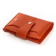 Шкіряний жіночий гаманець dr.Bond Classic WN-23-15 помаранчевий
