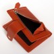 Шкіряний жіночий гаманець dr.Bond Classic WN-23-15 помаранчевий