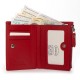 Шкіряний жіночий гаманець dr.Bond Classic WN-23-10 червоний