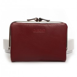 Женский кожаный кошелек dr.Bond Classic WN-23-14 бордовый Женский кожаный кошелек dr.Bond Classic WN-23-14 бордовый