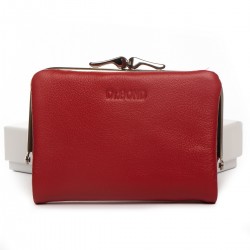 Женский кожаный кошелек dr.Bond Classic WN-23-14 красный Женский кожаный кошелек dr.Bond Classic WN-23-14 красный