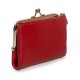 Шкіряний жіночий гаманець dr.Bond Classic WN-23-13 червоний