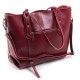 Женская сумка из натуральной кожи ALEX RAI 1991 бордовый