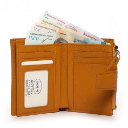 Женский кожаный кошелек dr.Bond Classic WN-23-11 желтый Женский кожаный кошелек dr.Bond Classic WN-23-11 желтый