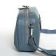 Жіноча сумочка-клатч із натуральної шкіри ALEX RAI 99107 блакитний