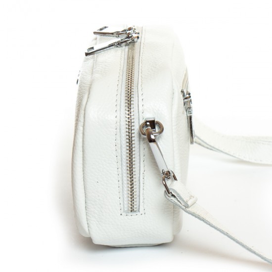 Женская сумочка-клатч из натуральной кожи ALEX RAI 99107 белый