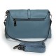 Жіноча сумочка із натуральної шкіри ALEX RAI 99104 блакитний
