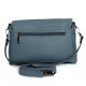 Жіноча сумочка із натуральної шкіри ALEX RAI 99105 блакитний