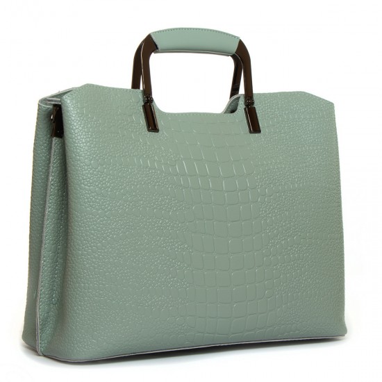 Женская сумка из натуральной кожи ALEX RAI 1540-1 зеленый