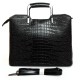 Женская сумка из натуральной кожи ALEX RAI 1540-1 черный