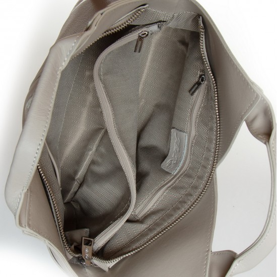 Женская сумка из натуральной кожи ALEX RAI 2038-9 бежевый