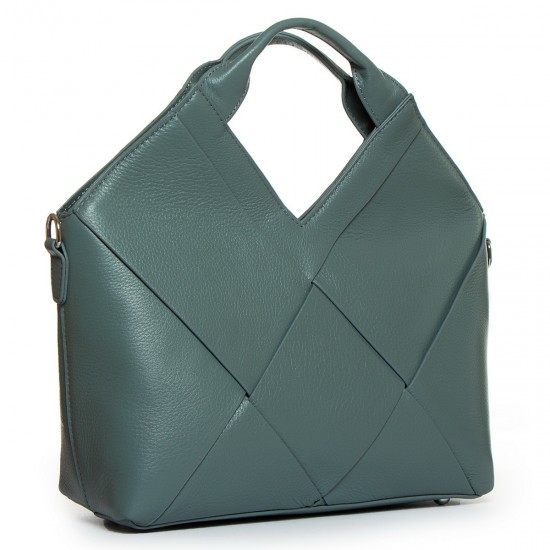 Женская сумка из натуральной кожи ALEX RAI 2038-9 зеленый