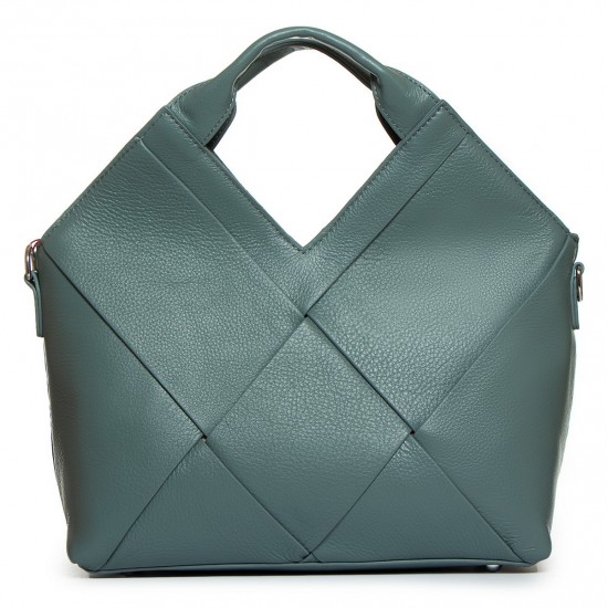 Женская сумка из натуральной кожи ALEX RAI 2038-9 зеленый