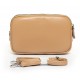 Жіноча сумочка-клатч з натуральної шкіри ALEX RAI 60061 пісочний