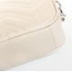 Жіноча сумочка з натуральної шкіри ALEX RAI 17005 кремовий