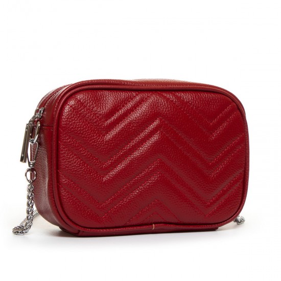 Женская сумочка из натуральной кожи ALEX RAI 17005 бордовый