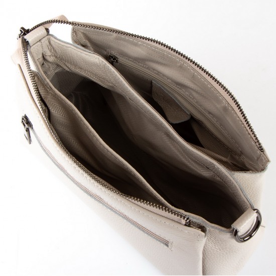 Женская сумочка из натуральной кожи ALEX RAI 99105-1 бежевый