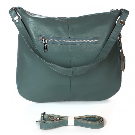 Женская сумка из натуральной кожи ALEX RAI 2032-9 зеленый