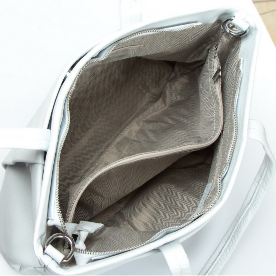 Жіноча сумка з натуральної шкіри ALEX RAI 2036-9 білий