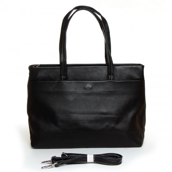 Жіноча сумка з натуральної шкіри ALEX RAI 2036-9 чорний