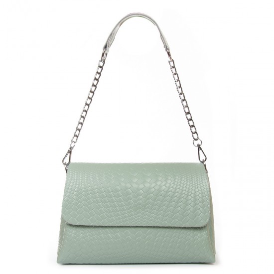 Женская сумочка из натуральной кожи ALEX RAI J009-1 зеленый