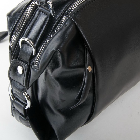 Жіноча сумочка на два відділення FASHION 971 чорний