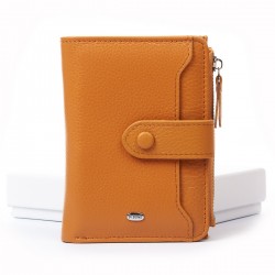 Женский кожаный кошелек dr.Bond Classic WN-23-17 желтый Женский кожаный кошелек dr.Bond Classic WN-23-17 желтый