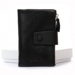 Женский кожаный кошелек dr.Bond Classic WN-23-19 черный Женский кожаный кошелек dr.Bond Classic WN-23-19 черный