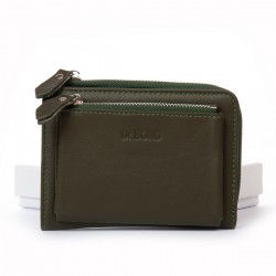 Шкіряний жіночий гаманець dr.Bond Classic WN-23-20 зелений Шкіряний жіночий гаманець dr.Bond Classic WN-23-20 зелений