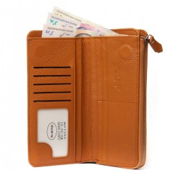 Женский кожаный кошелек dr.Bond Classic WN-23-21 желтый Женский кожаный кошелек dr.Bond Classic WN-23-21 желтый