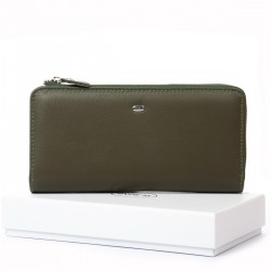 Шкіряний жіночий гаманець dr.Bond Classic WN-23-21 зелений Шкіряний жіночий гаманець dr.Bond Classic WN-23-21 зелений
