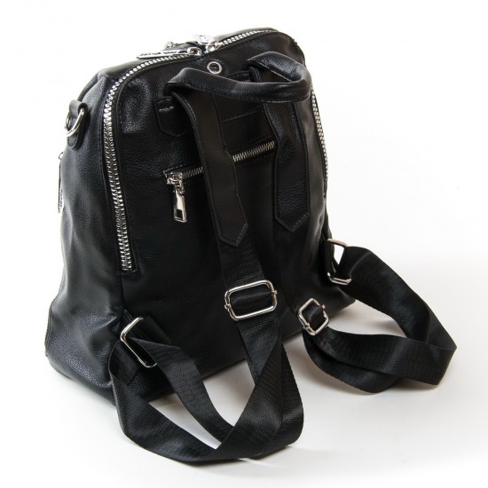 Жіноча сумка-рюкзак FASHION 6487 чорний