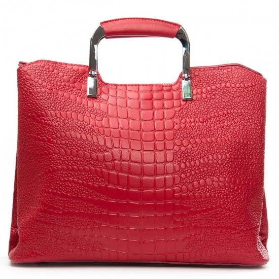 Женская сумка из натуральной кожи ALEX RAI 1540-1 красный