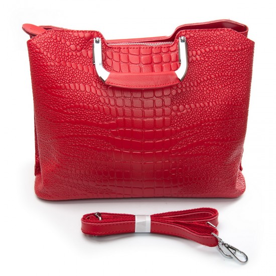 Женская сумка из натуральной кожи ALEX RAI 1540-1 красный