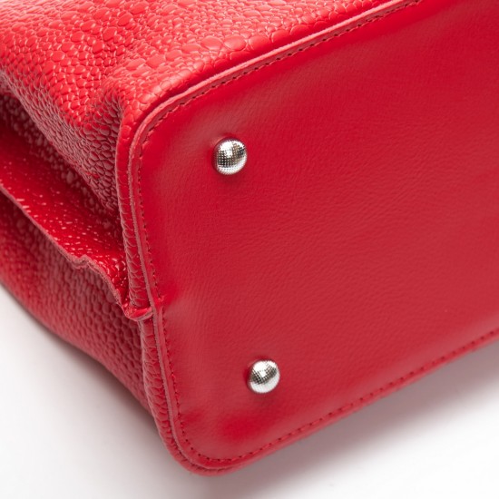 Женская сумка из натуральной кожи ALEX RAI 1540-1 красный